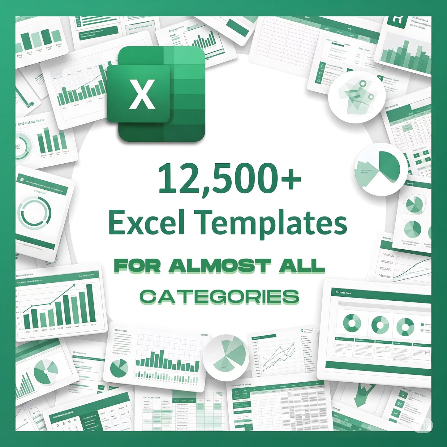 12,500+ Excel Templates, Spreadsheets & Dashboards for Business, Budgeting, CRM and More